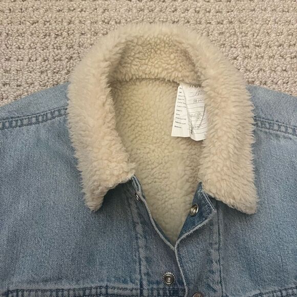 MADEWELL faux shearling trucker jacket - Picture 7 of 7